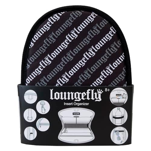 Image of Loungefly Mini Backpack Insert Organiser - Loungefly - Premium Vegan Leather - Gift Idea - Official Merchandise - for Boys, Girls Men and WomenFans