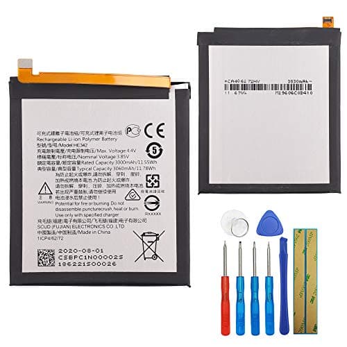 Image of Battery HE342 Compatible with Nokia 7.1 Nokia 6.1 Plus X6 2018 with Tools