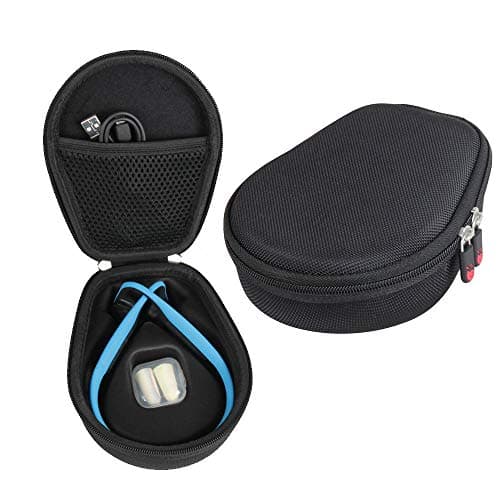 Image of Hard EVA Travel Case for AfterShokz Trekz Titanium Bone Conduction Bluetooth Sports Headphones (AS600) by Hermitshell (Black)