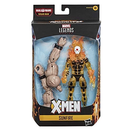 Image of Marvel Hasbro Legends Series 6-inch Collectible Sunfire Action Figure Toy X-Men: Age of Apocalypse Collection