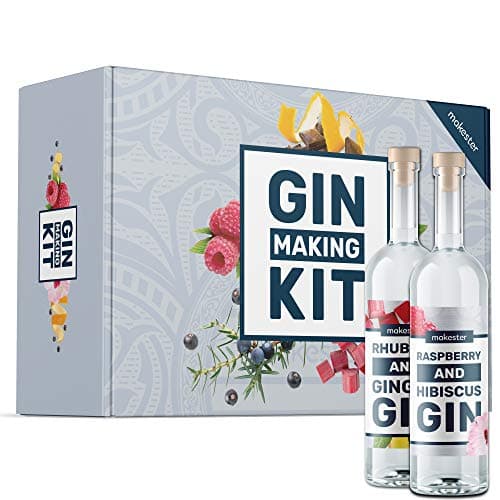 Image of Gin Making Kit - Make Your Own Pink Gin, Raspberry & More - Valentines Day Gifts For Her Idea - Craft Kits By Makester