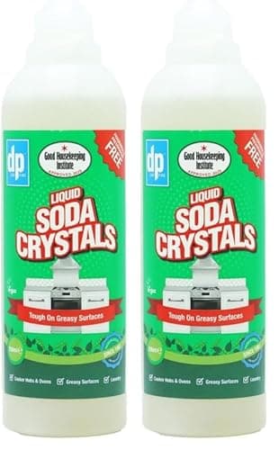 Image of Dri-Pak Liquid Soda Crystals 750ml – Multi-Purpose Household Cleaner & Powerful Degreaser (Pack of 2)