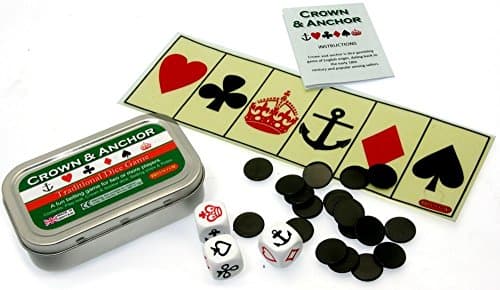 Image of Pocket / Travel Crown & Anchor Dice Game