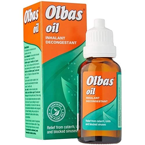 Image of Olbas Oil 30ml (New Pack) - Inhalant Decongestant - Long Expiry (5 Pack)