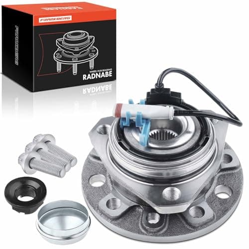 Image of Frankberg 1x Wheel Bearing Hub Wheel Hub Front Axle Compatible with Astra H Zafira B Zafira/Zafira Family B Astra MK V (H) Zafira MK II 2004-2015 93178652