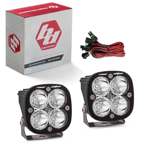 Image of Baja Designs 727801 Squadron Racer Edition Spot LED Light (Pair), 2 Pack