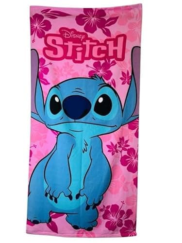 Image of TDL Lilo and Stitch Microfibre Beach Towel