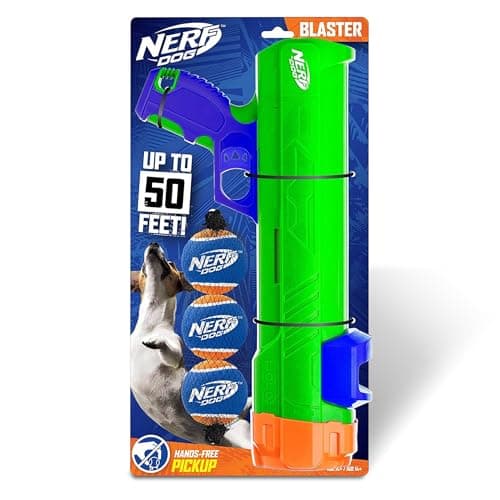 Image of Nerf Dog 16" Tennis Ball Dog Toy with 3 Balls Green