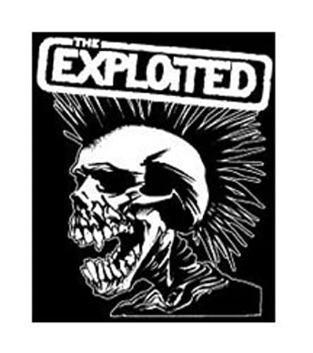 Image of The Exploited Backpatch Vintage Skull
