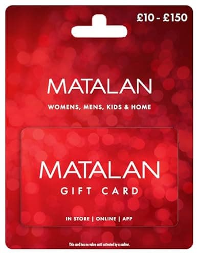 Image of Matalan Gift Card £25 - UK Redemption - Delivered by post