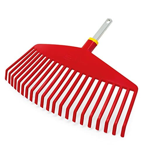 Image of WOLF-Garten UIMC Multi-Change Leaf Rake Lawn Care Tool Head, Red, 46.5x6.5x4.2 cm