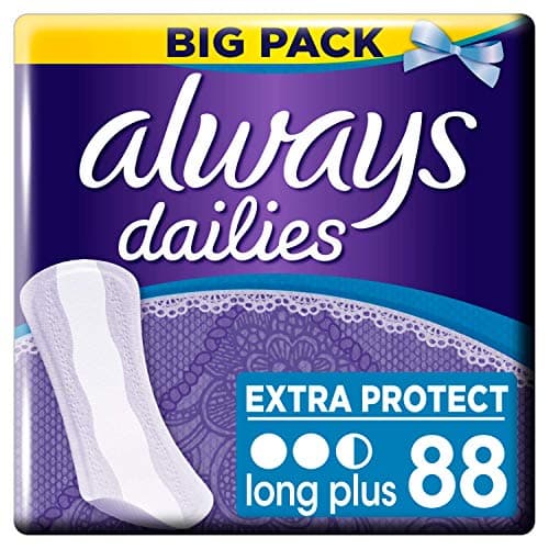 Image of Always Dailies Extra Protect Long Plus Pantiliners 480g - 88pc