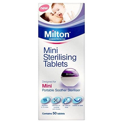 Image of 2 X Milton Mini Sterilising Tablets (50)