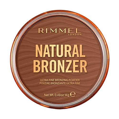 Image of RIMMEL LONDON - Natural Bronzer - Silky-Smooth & Ultra-Fine Bronzing Powder - Sunkissed Look, Mimicking Natural Tan - 004 Sunbathe - 14g