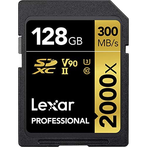 Image of Lexar Professional 2000x 128GB SDXC UHS-II Card (LSD128CBNA2000R)