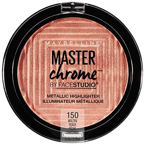 Image of MAYBELLINE FaceStudio Master Chrome Metallic Highlighter - Molten Peach