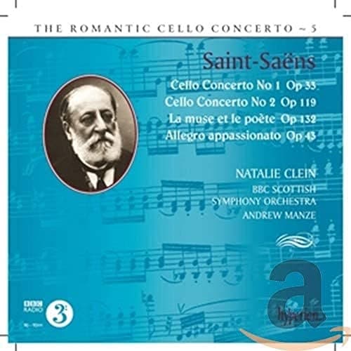 Image of Saint-Sans: Cello Concertos Nos. 1 & 2 etc. (Hyperion Romantic Cello Concerto 5)