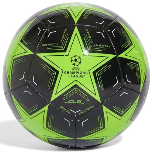 Image of adidas UCL Club Unisex Football Solar Green/Black/White, 5
