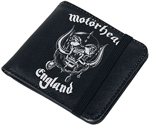 Image of Motörhead England Men Wallet Black, Polyurethane,