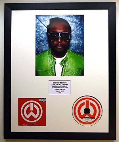 Image of WILL.I.AM/PHOTO & CD DISPLAY LTD. EDITION OF THE ALBUM WILLPOWER