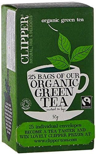 Image of Clipper Fairtrade Organic Green Tea Bag Envelopes (Case 6x25)