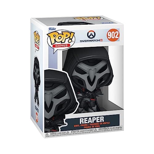 Image of Funko POP! Games: Overwatch 2- Reaper - Collectable Vinyl Figure - Gift Idea - Official Merchandise - Toys for Kids & Adults - Video Games Fans - Model Figure for Collectors and Display