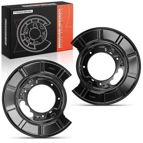 Image of Frankberg 2x Brake Dust Shield Disc Cover Rear Compatible with Vito Bus W639 Viano W639 Replace# 6394230420