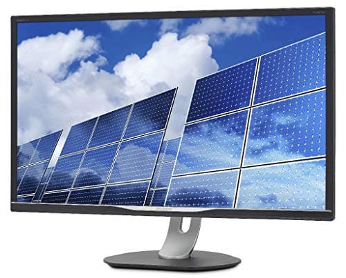 Image of Philips 328B6QJEB - 32 inch QHD Monitor, 60Hz, 5ms, IPS, Height Adjust, Speakers, USB Hub (2560 x 1440, 250 cd/m² VGA/HDMI / DP / DVI / USB 2.0 / USB 3.0)