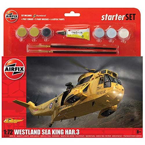 Image of Airfix A55307A WESTLAND SEA KING HAR.3 KIT 1:72 MODELLINO MODEL compatibile con