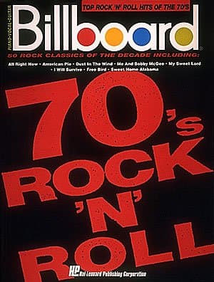 Image of Billboard Top Rock 'N' Roll Hits of the 70's (Piano Vocal Guitar)