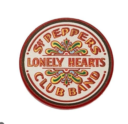 Image of Beatles - Badges Sgt Pepper Logo (in 2,5 cm)