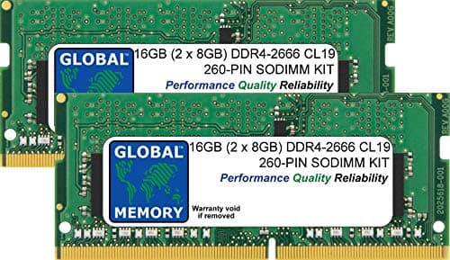 Image of 16GB (2 x 8GB) DDR4 2666MHz PC4-21300 260-PIN SODIMM MEMORY RAM KIT COMPATIBLE WITH MAC MINI (2018)