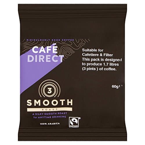 Image of Cafedirect Medium Roast Ground Coffee Sachet 60 g (Pack of 45)