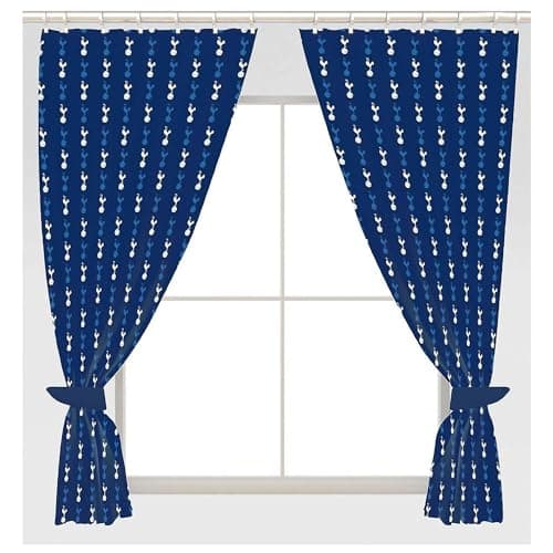 Image of Tottenham Hotspur F.C. Pair of Curtains - 66" x 54"