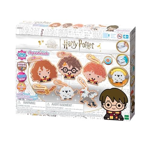Image of Aquabeads 35012 Harry Potter Creations Kit - Arts & Crafts Bead Activity Toy
