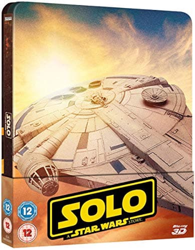 Image of Solo: A Star Wars Story Steelbook 3D Includes 2D Version UK Exclusive Limited Edition Steelbook Region Free