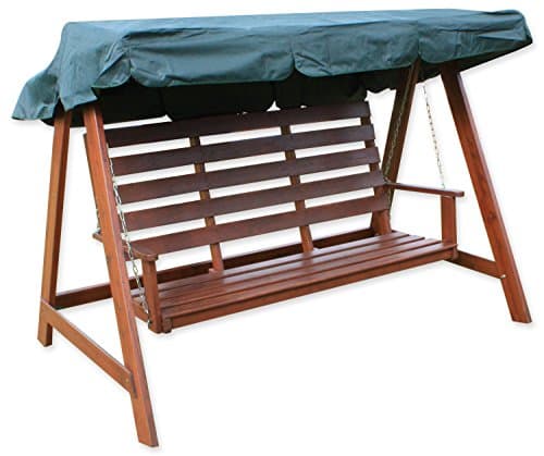 Image of Woodside Green 3 Garden Seater Swing Chair Replacement Canopy Spare Cover