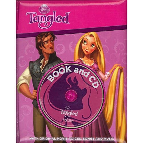 Image of Disney Tangled Padded Storybook and Singalong CD