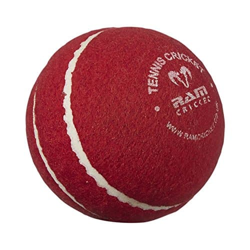Image of Ram Cricket Tennis Ball – Box of 6 - Tennis ball Construction with Built in Cricket Seam to Mimic a Real Cricket Ball - Low Bounce Cricket Training Ball - Great for Kids and Younger Players