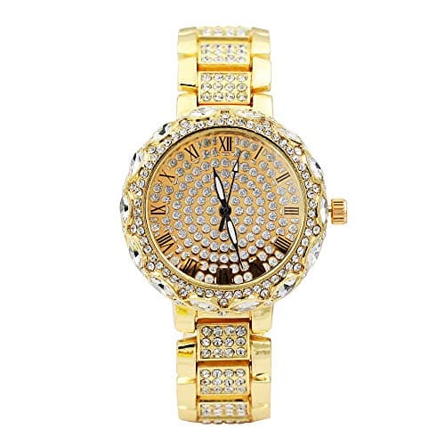 Image of Watch for Women Easter Ladies Watches Quartz Watches Metal Bracelet Luxury For Women Bracelet Women's Watch Single Pass Watch Strap (gold, One Size)