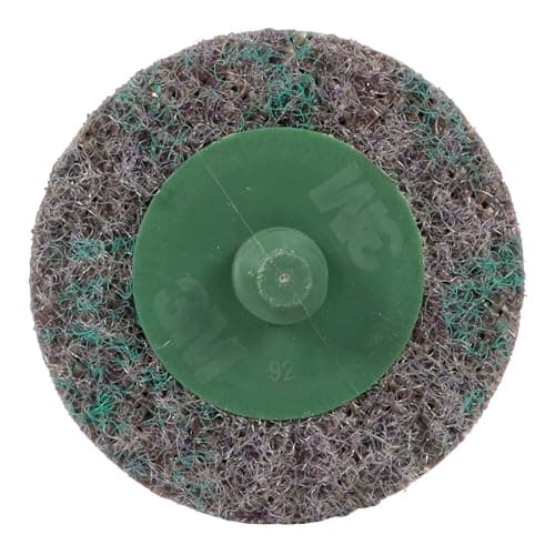 Image of Scotch-Brite Roloc SL Surface Conditioning Disc TR, Aluminum Oxide, 2" Diameter, NH Super Duty A Coarse Grit, 50 Count (Pack of 1)