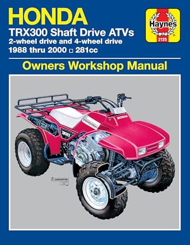 Image of Honda TRX300 Shaft Drive ATVs 1988-2000
