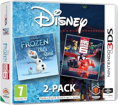 Image of Disney Frozen Big Hero 6 Double pack (Nintendo 3DS)