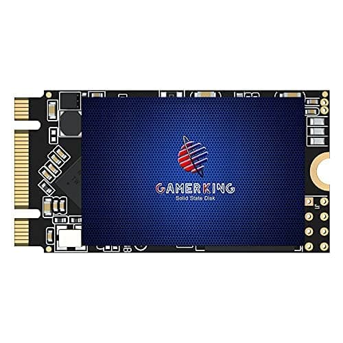 Image of GAMERKING M.2 2242 256GB 3D NAND TLC SATA III 6GB/s Solid State Drive Internal Solid State Drive - Compatible with Desktop and Laptop (2242 256GB)