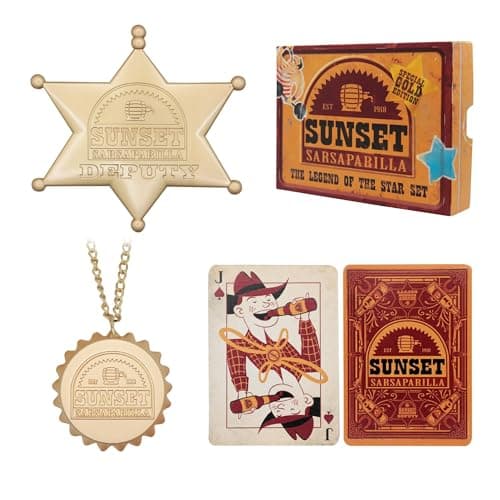 Image of Fallout Sunset Sarsaparilla Collector’s Set – Special Gold Coloured Edition | Includes x3 Unique Items | Officially Licensed + Limited to 5,000
