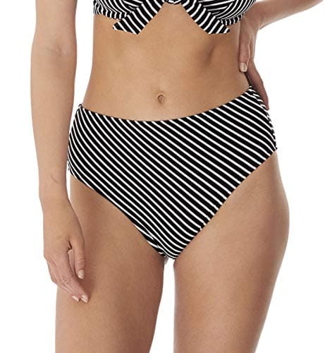 Image of Freya Beach Hut AS6795 High Waist/Leg Bikini Brief Black BLK XS CS