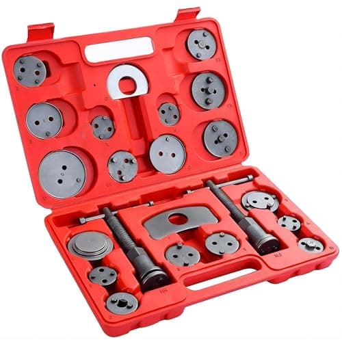 Image of VLAND 22PCS Brake Caliper Rewind Tool Set for Brake Pad Replacement, Fits Most Vehicles