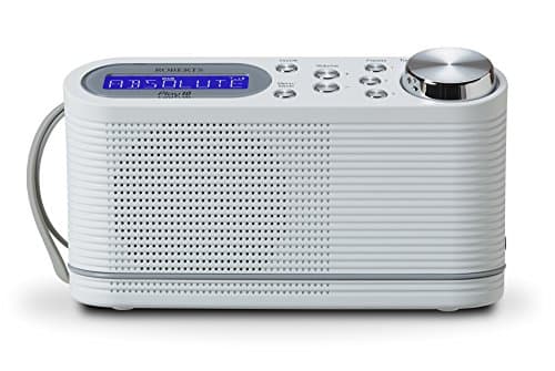 Image of Roberts PLAY10 FM/DAB/DAB+ Digital Portable Radio, White