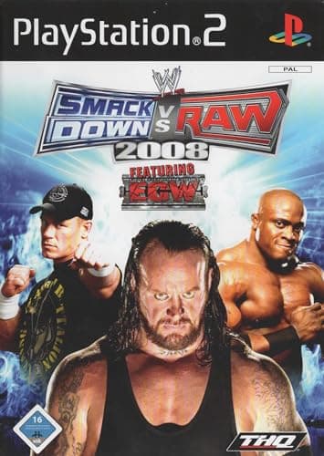 Image of PS2 Game WWE Smackdown! vs. Raw 2008