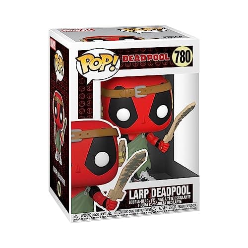 Image of Funko POP! Marvel: Deadpool 30th - Larp Deadpool - Collectable Vinyl Figure - Gift Idea - Official Merchandise - Toys for Kids & Adults - Comic Books Fans - Model Figure for Collectors and Display